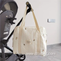 New Fashion Trolley Hanging Zipper Cotton Mommy Bag